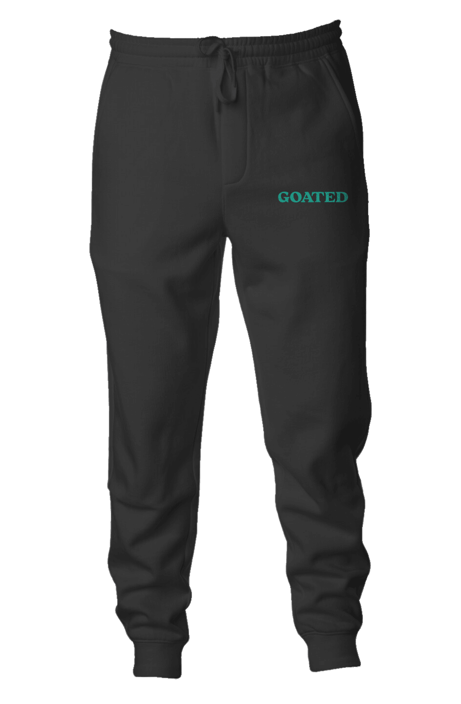 Black discount midweight joggers