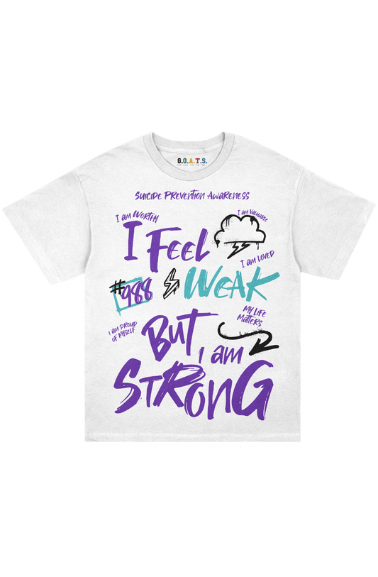 "I AM STRONG" Suicide Awareness Tee - GOATS LLC